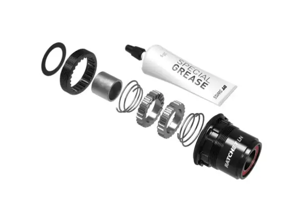 DT Swiss Kit Ratchet LN Sram XD MTB Alu - conversion kit of hubs from 3pawls to Ratchet LN 36t