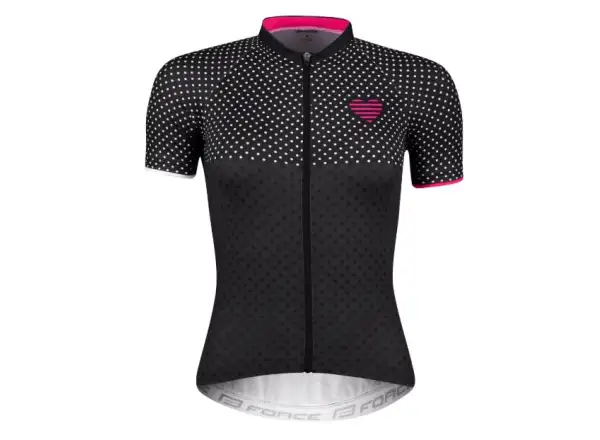 Force Points women's jersey short sleeve black/pink