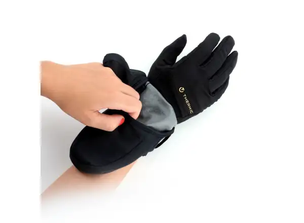 Thermic Versatile Light heated gloves black