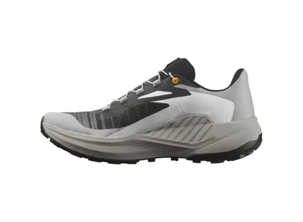 Salomon Genesis men's running shoes Black/Alloy/Turmeric