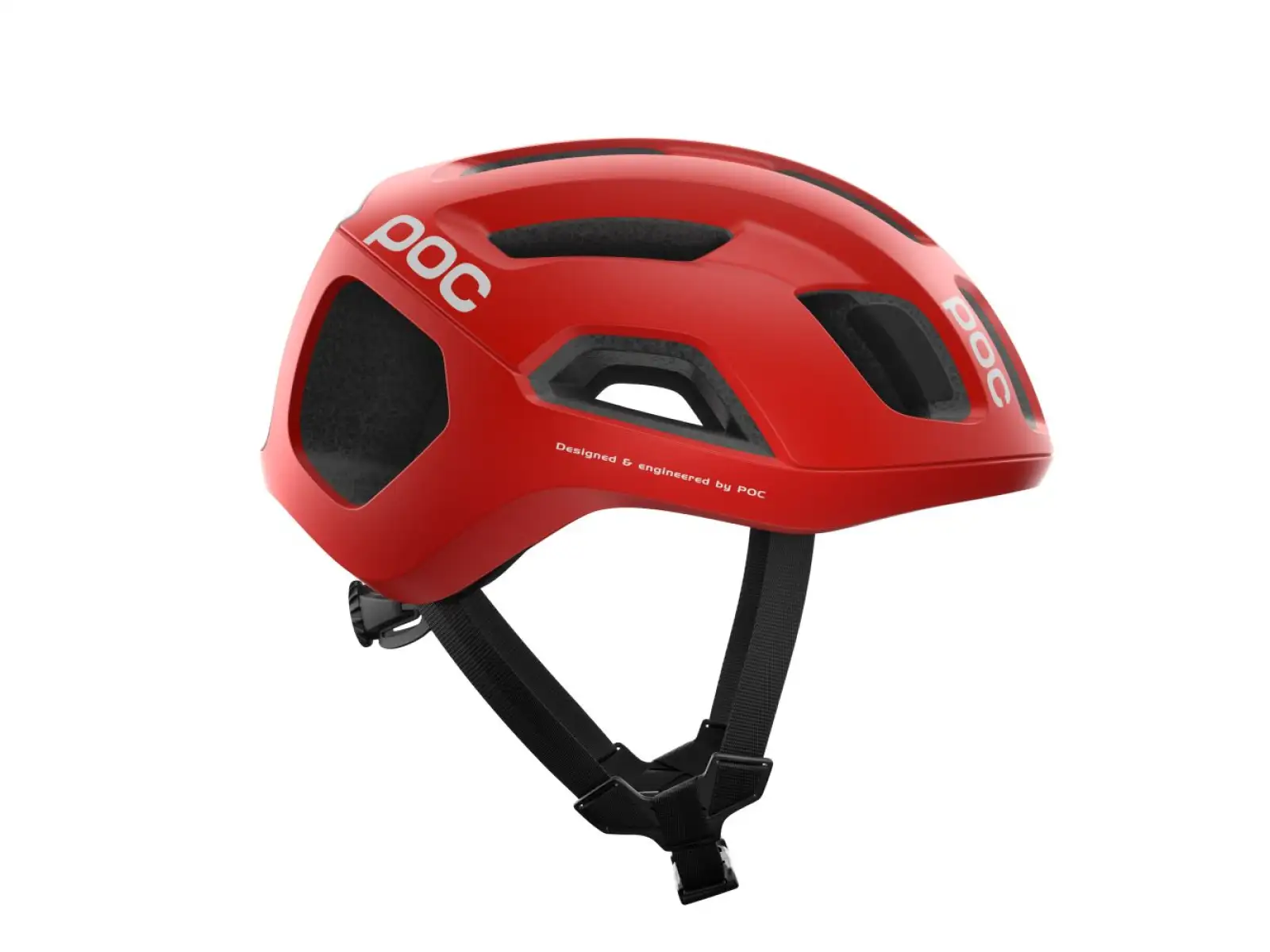 POC Ventral Air MIPS helmet Prismane Red Matt