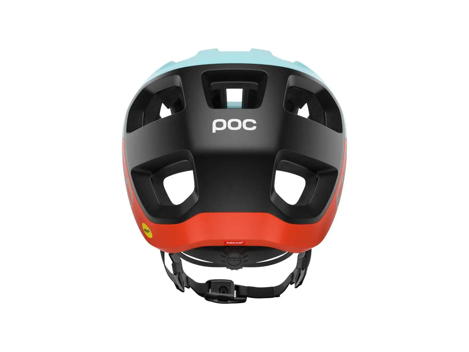 POC Cularis helmet Indicolite Blue Matt/Carnelian Orange Matt