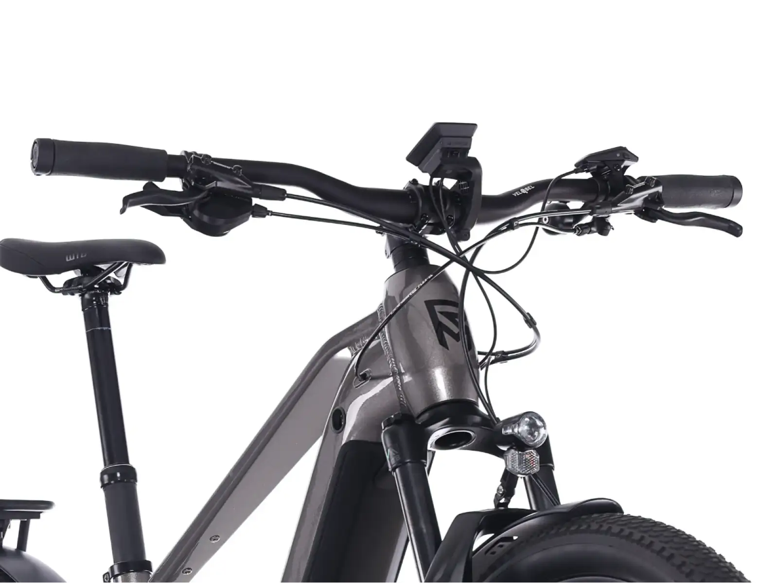 Rock Machine eBlizz B90T mountain e-bike Gloss Stone Grey