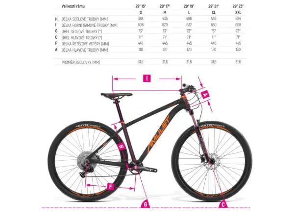 Amulet 29 Night Cat 2.0 SR royal purple/white mountain bike