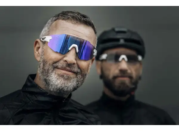 Force Mantra cycling glasses White/Purple