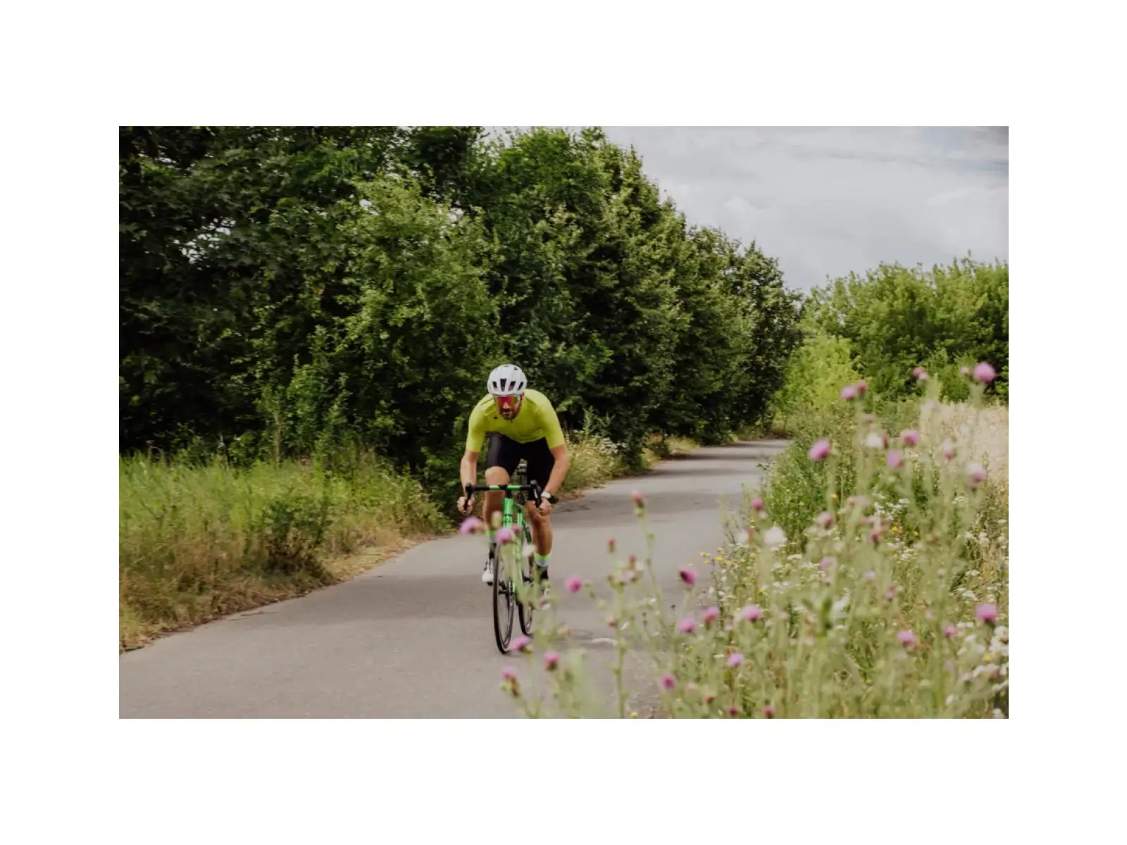 Force Strive cycling glasses transparent/pink mirrored lens