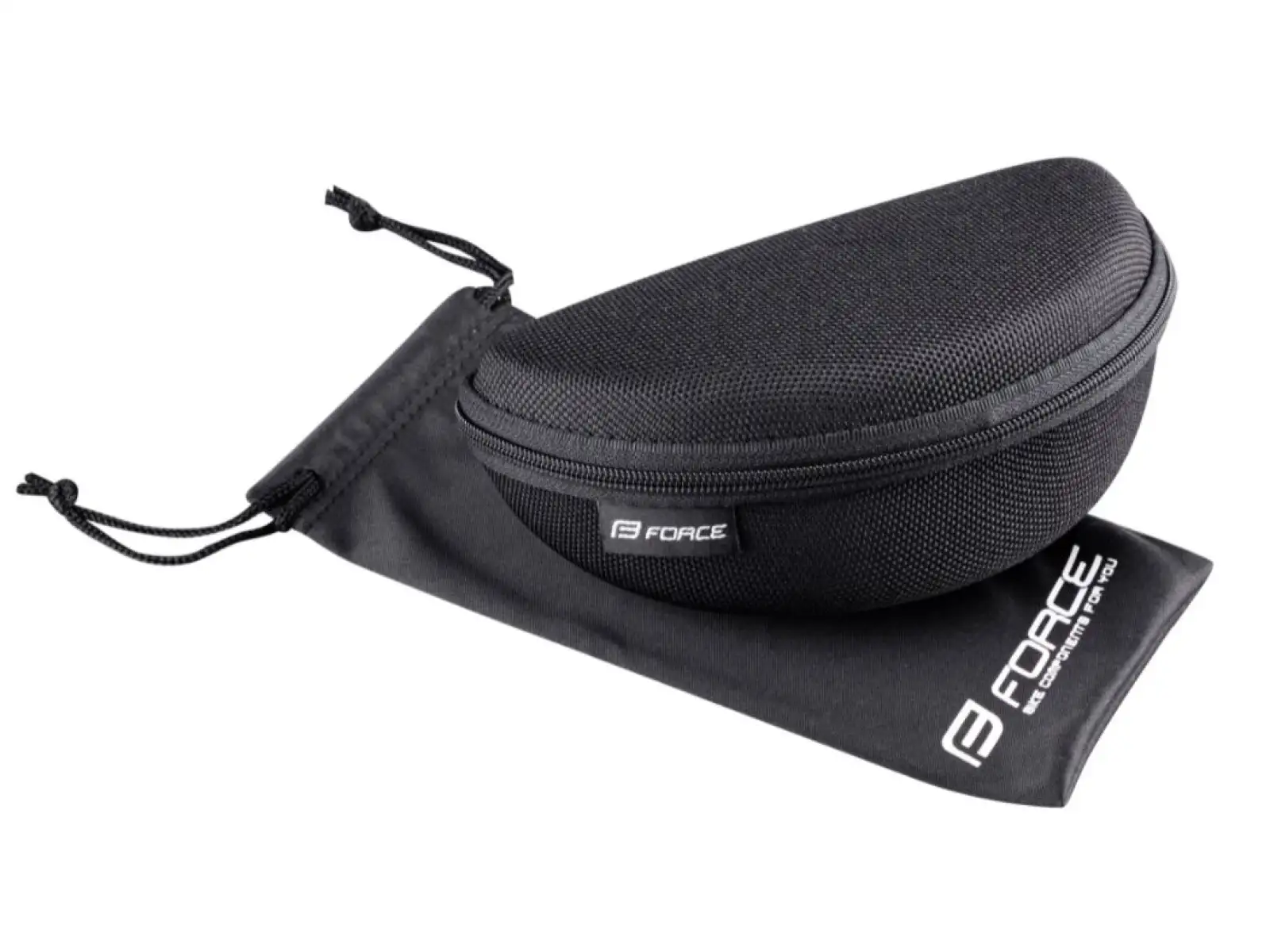 Force Sonic cycling glasses grey/black, black mirrored lenses