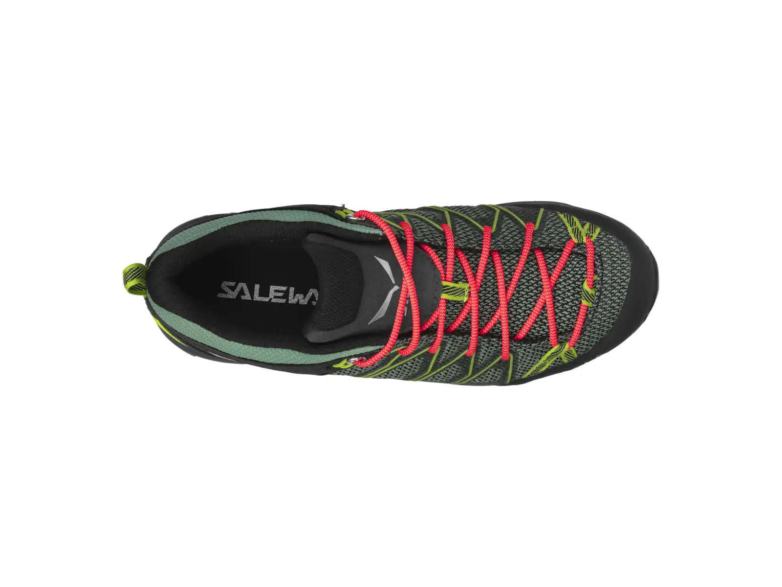 Salewa Mountain Trainer Lite GTX women's shoes Feld Green/Fluo Coral
