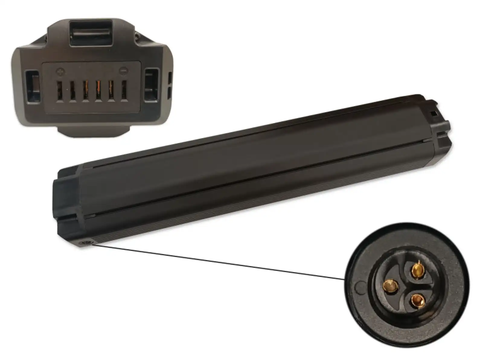Crussis battery LG Li-ion 36V - 25 Ah / 900 Wh, fully integrated, Black, MY25