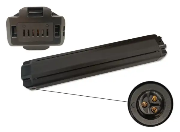 Crussis battery LG Li-ion 36V - 25 Ah / 900 Wh, fully integrated, Black, MY25
