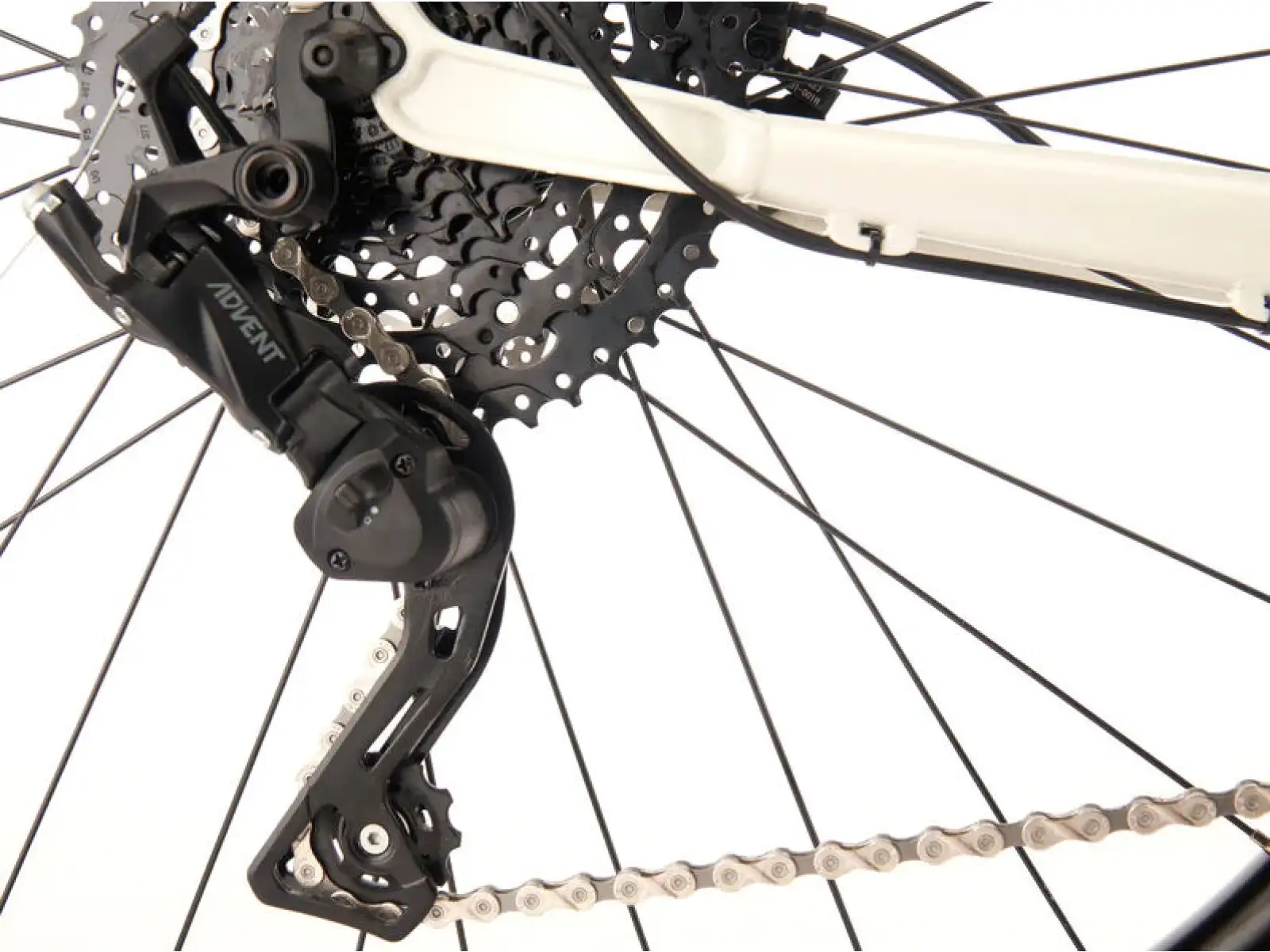 Kona 36e Lava Dome mountain bike White