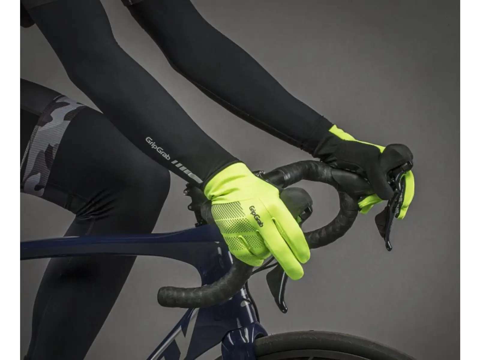 Grip Grab Ride Hi-Vis Windproof Midseason gloves