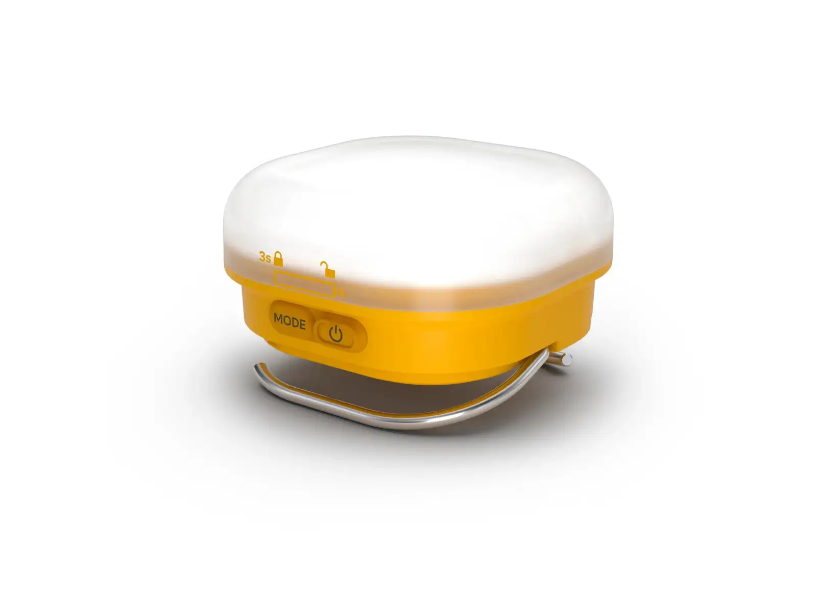 Silva Glow Recharge compact flashlight Yellow