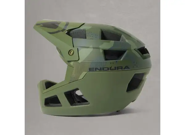 Endura SingleTrack kids helmet Olive Green