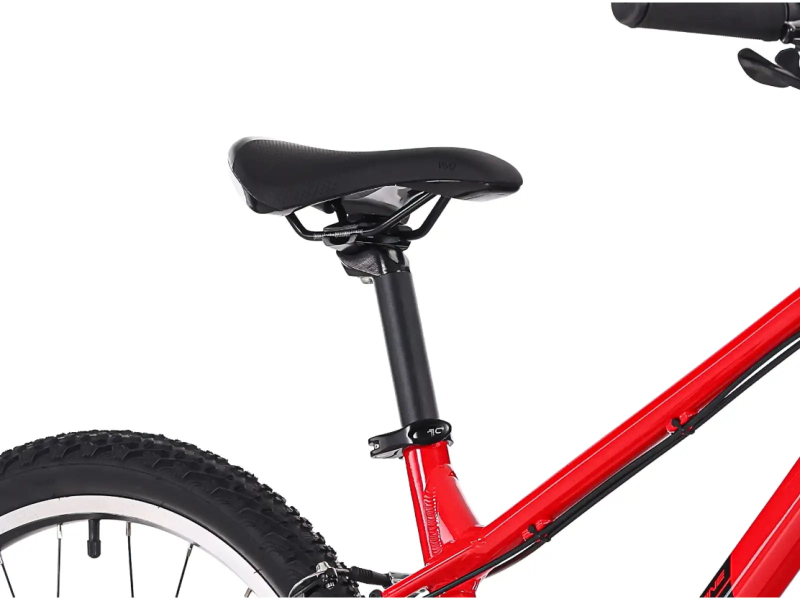 Rock Machine RIFF Jr 24 children's bike Gloss Fire Red