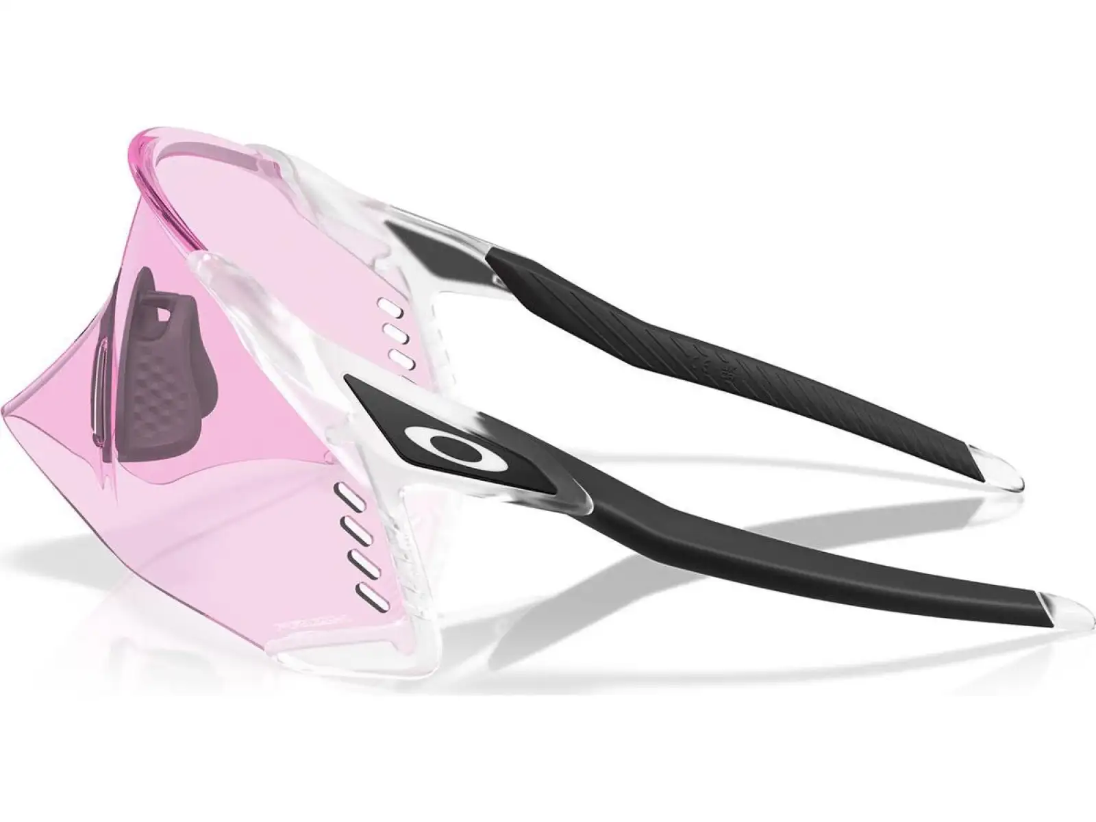Oakley Velo Kato cycling glasses Matte Clear/Prizm Low Light