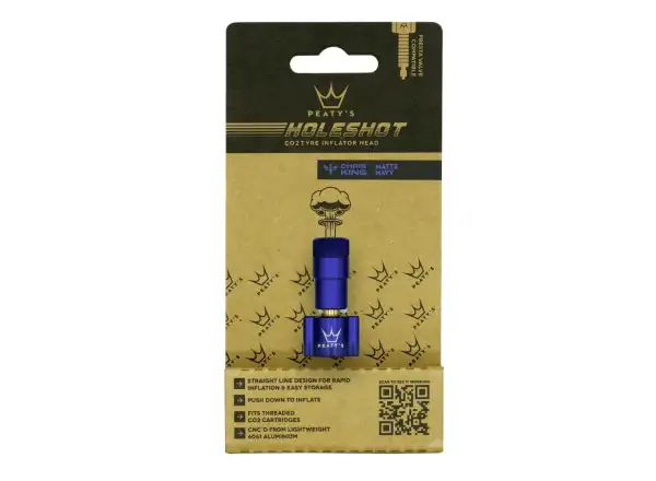 Peatys Holeshot CO2 pump head Navy