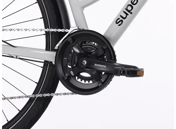 Superior Blox 6.2 T MS city bike Gloss Grey
