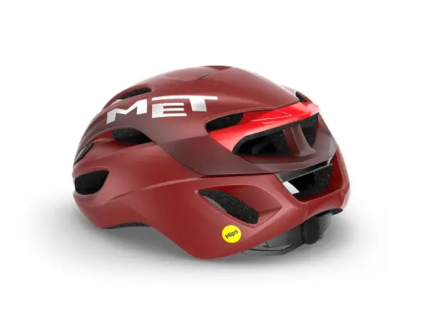 MET Rivale MIPS helmet Red Dahlia