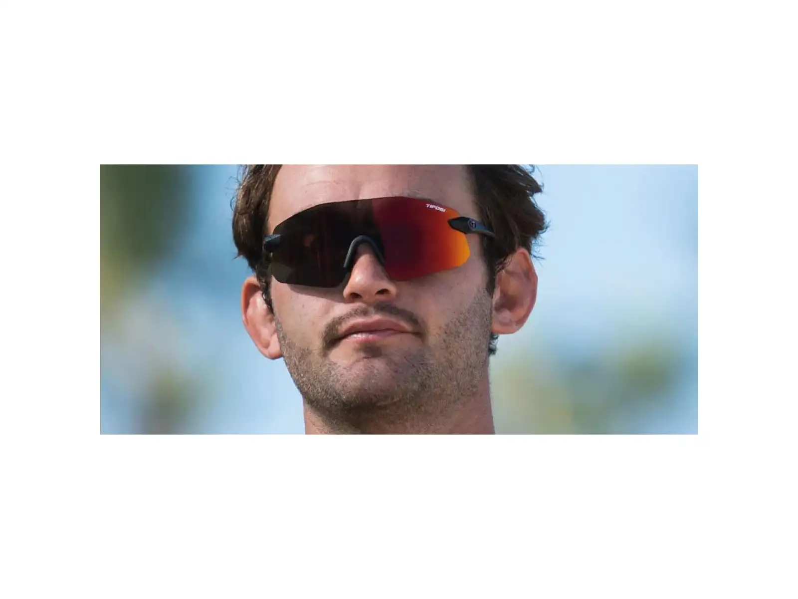 Tifosi Vogel SL sport sunglasses Matte Black/Smoke Red