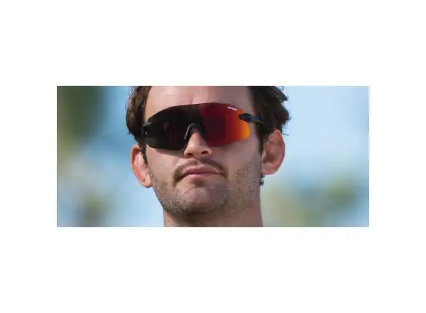 Tifosi Vogel SL sport sunglasses Matte Black/Smoke Red
