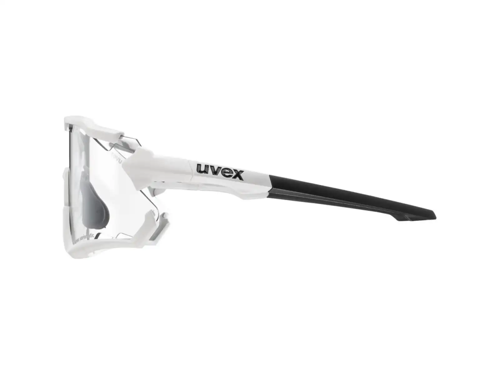 Uvex Sportstyle 228 Variomatic cycling glasses White Mat/LTM. Silver