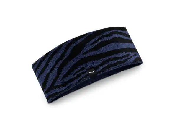 Salewa Sella Alpine Merino Crevasse headband Dark Denim