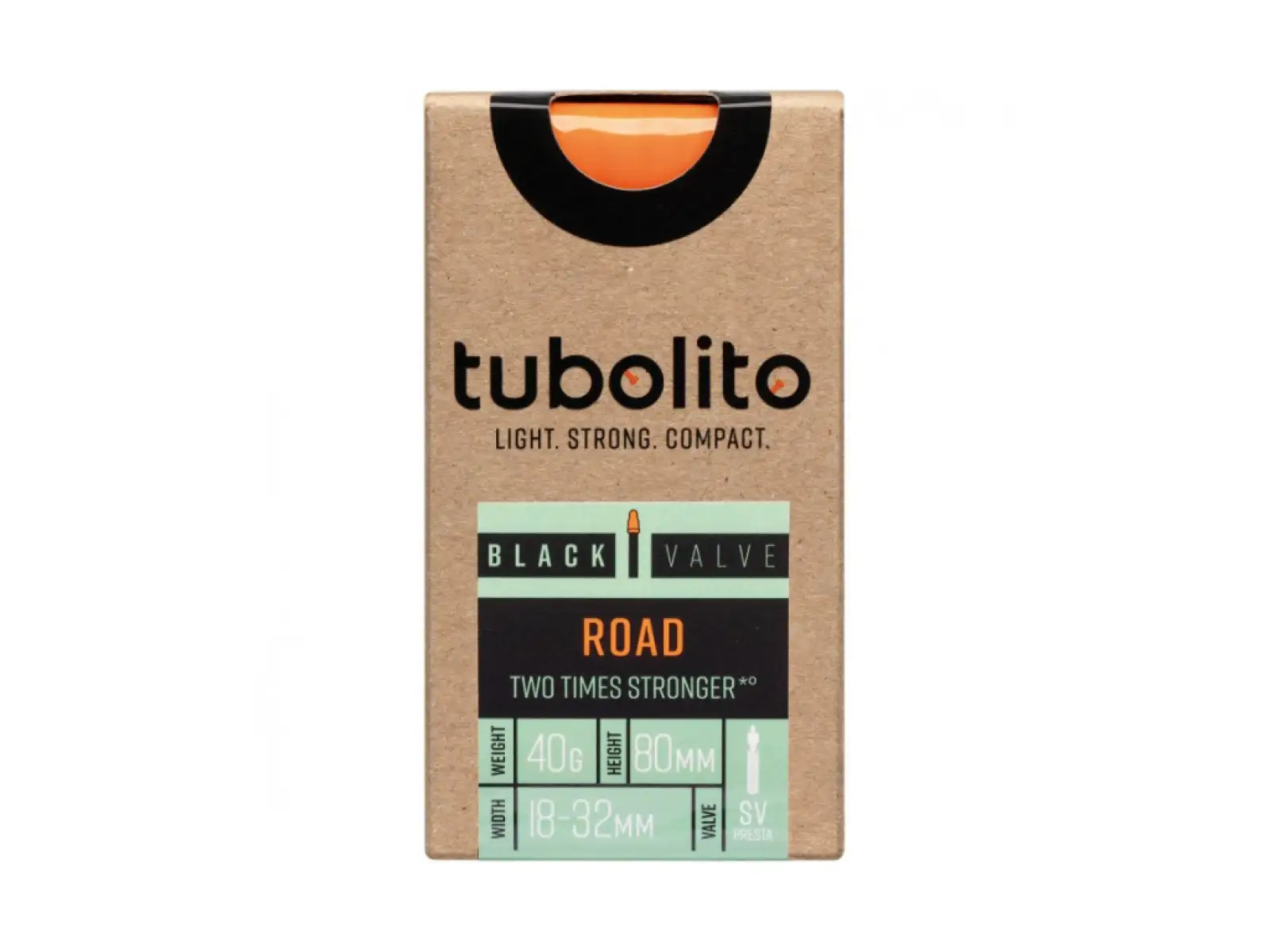Tubolito Road tube 622/18-32 mm gal. valve black