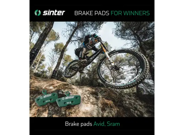 Sinter Sram Code, Guide brake pads polymer green