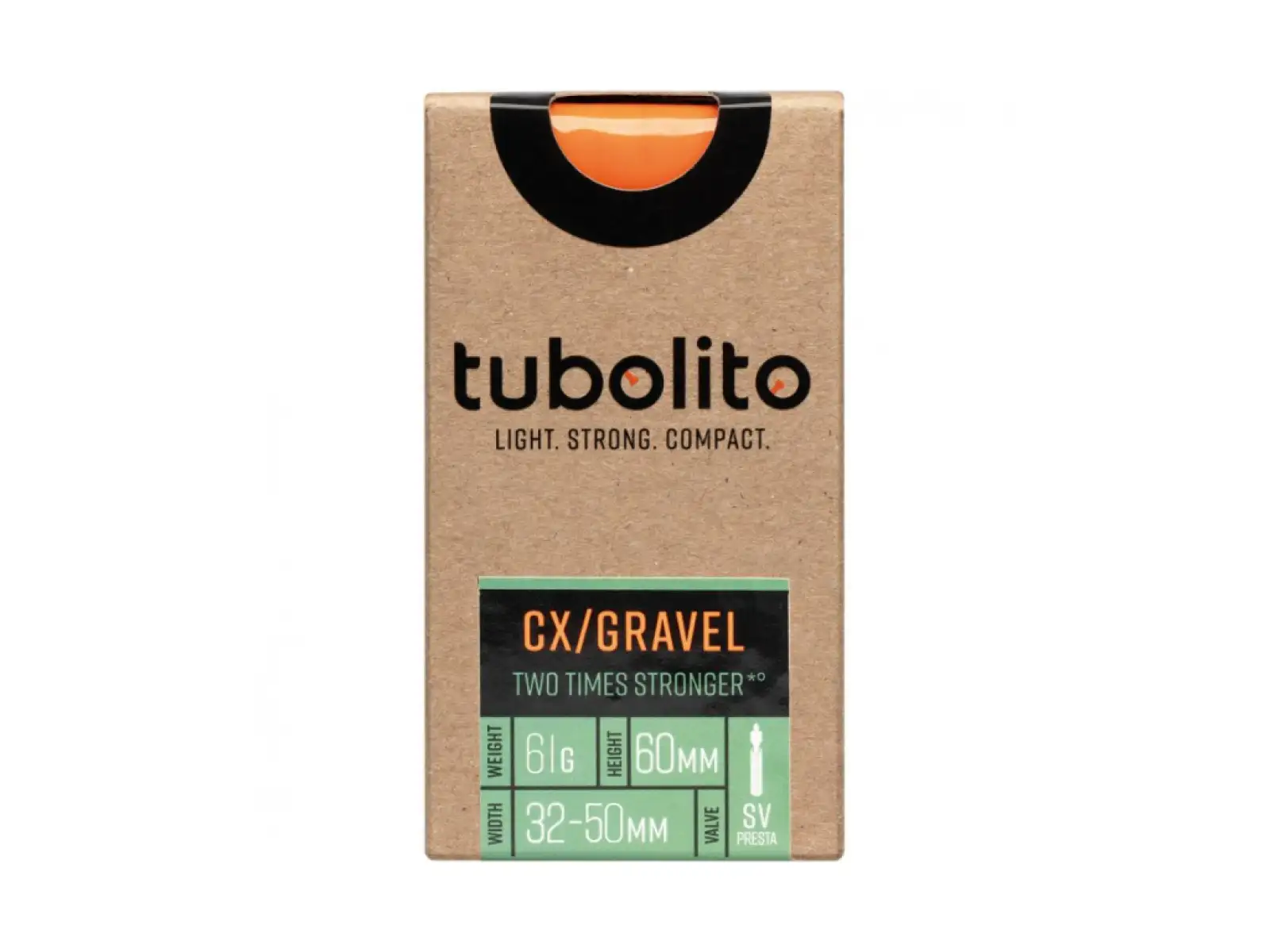 Tubolito S-Tubo CX/Gravel tube 32-50/584-622 mm gal. valve black