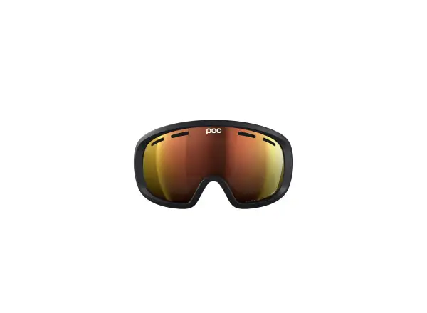 POC Fovea Mid ski goggles Uranium Black/Partly Sunny Orange
