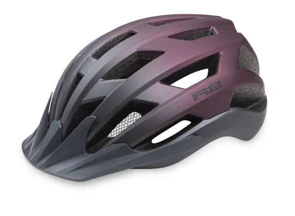 R2 Explorer cycling helmet blue/purple