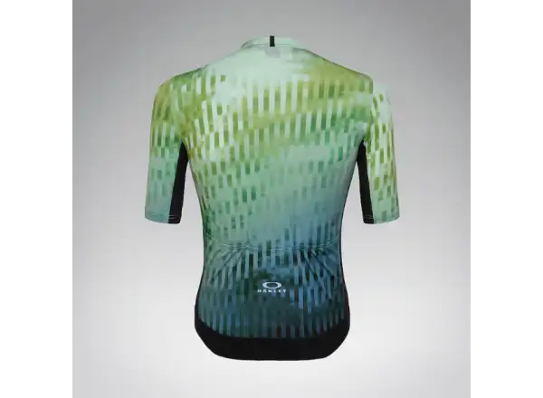 Oakley Icon Training men's jersey short sleeve Green Glitch Print