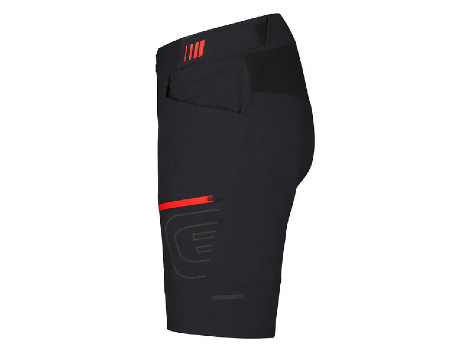 Etape Freedom 3.0 men's loose shorts black/red
