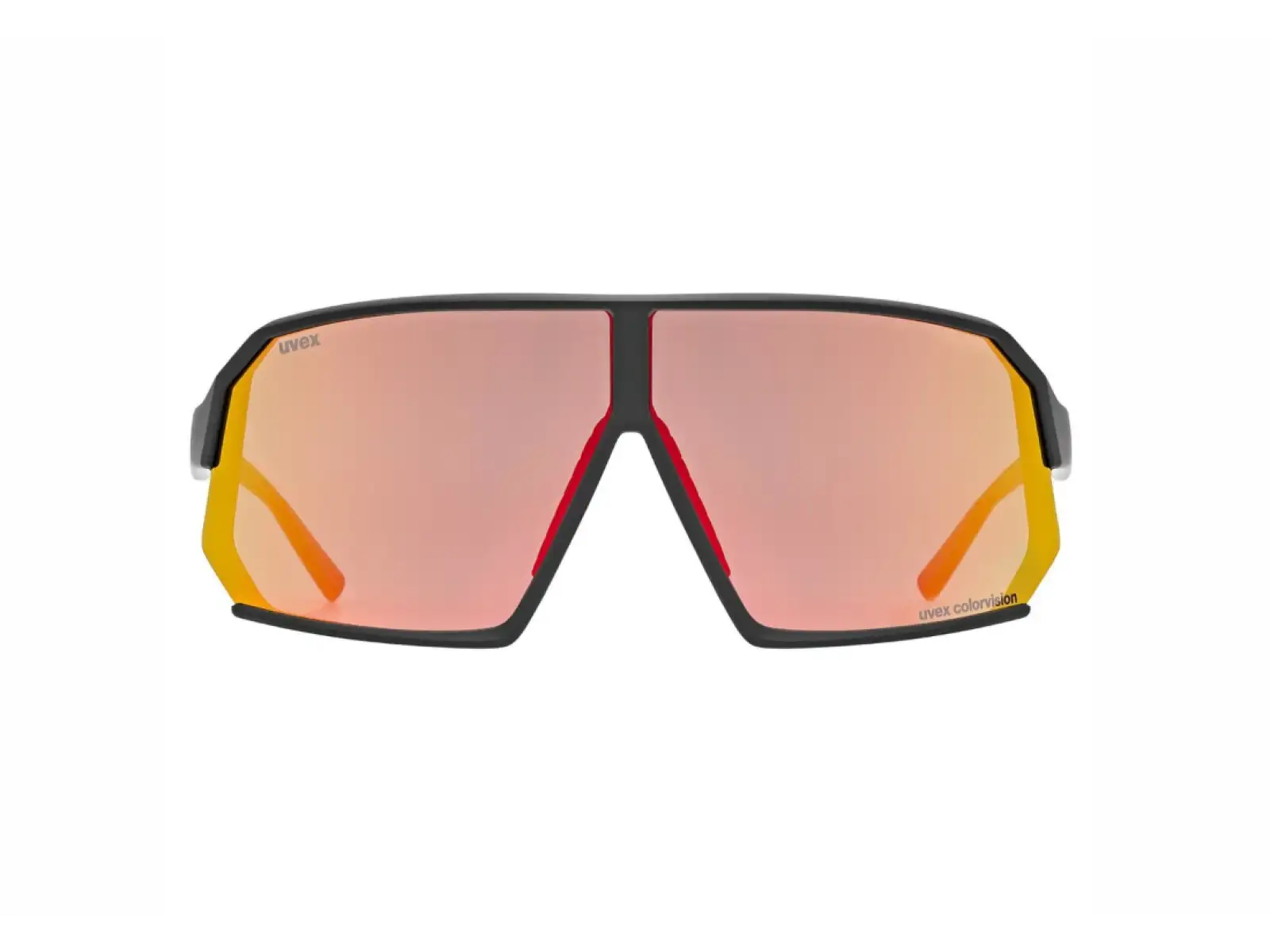 Uvex Sportstyle 237 ColorVision glasses Black Matt/Mirror Red