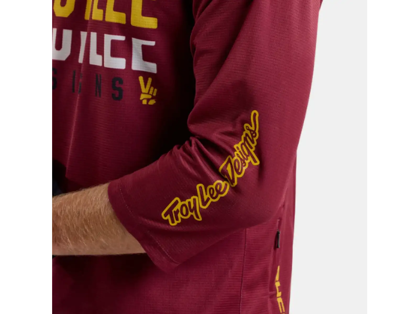 Troy Lee Designs Ruckus Spun men's jersey 3/4 sleeve Oxblood
