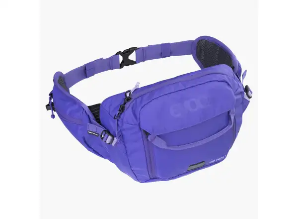 Evoc Hip Pack 3 + hydration bladder 1.5 cycling waist bag Violet