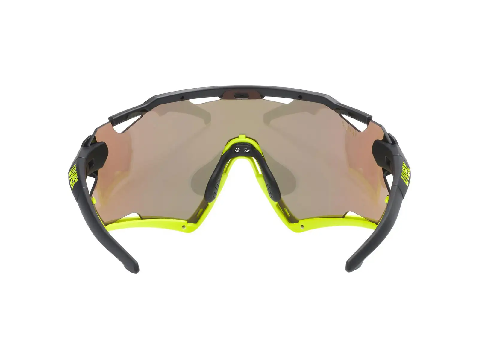 UVEX Sportstyle 228 glasses Black Lime Mat / Mirror Yellow (Cat. 3)
