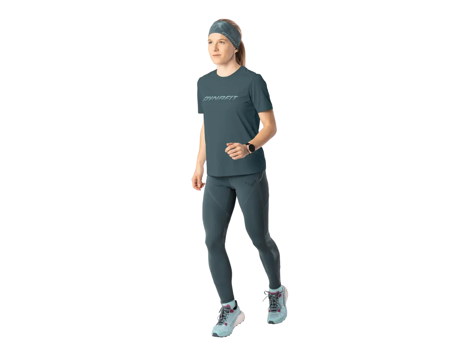 Dynafit Trail Reflective women's running T-shirt short sleeve Cinder