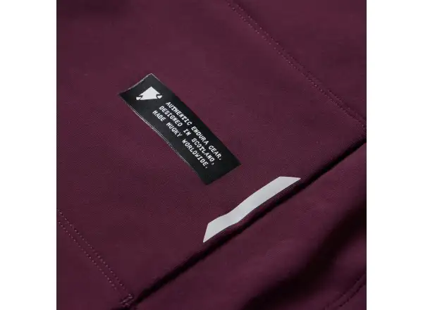 Endura Loop Ride men's jersey long sleeve Black Cherry