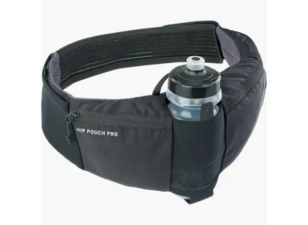 Evoc Hip Pouch Pro waist bag 1 l + bottle 0,55 l Black