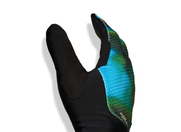 Giro Trixter long cycling gloves Frequency Blue