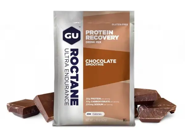 GU Roctane Recovery Drink Mix Chocolate Smoothie sachet 62 g
