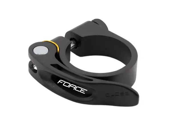 Force C4.4 seatpost collar with quick-release matte black