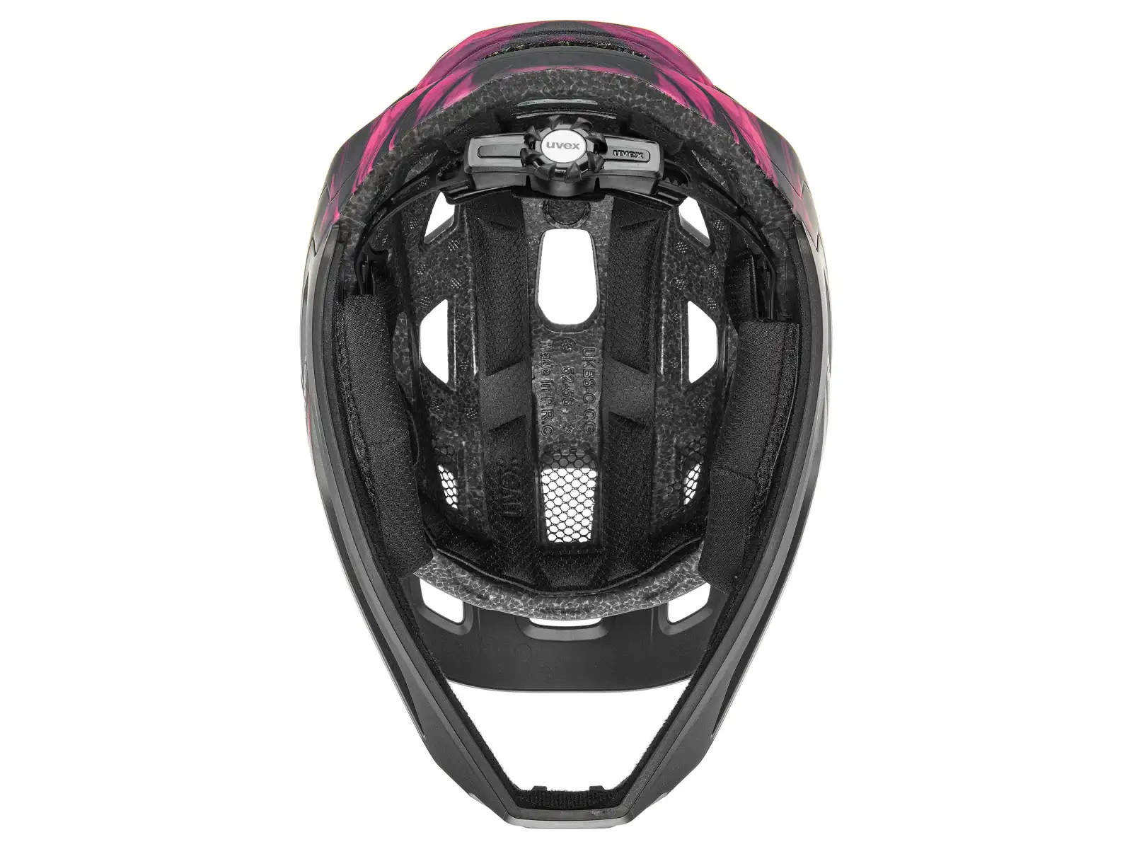 Uvex React JR Fullface MTB helmet Cranberry matt