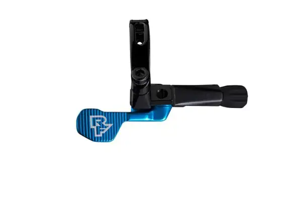 Race Face Turbine R 1X seatpost lever blue