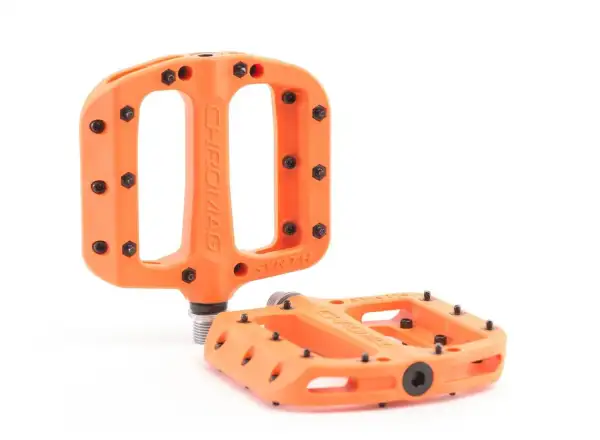 Chromag Synth platform pedals orange