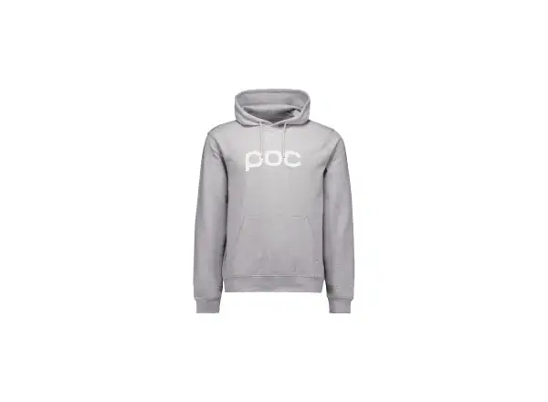POC Hood hoodie Grey Melange/Hydrogen White