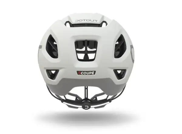 Dotout Coupé Pro helmet Pearl Matt White/Shiny Light Grey