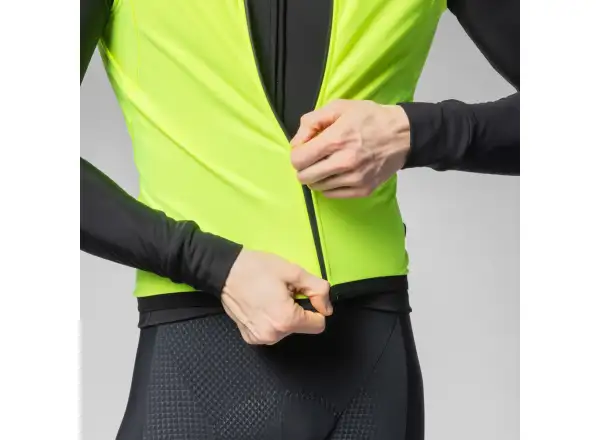 Alé PR-E Thermo 2.0 men's cycling vest Fluo Yellow
